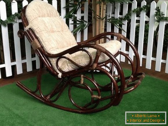 rocking chair rattan wicker, photo 23