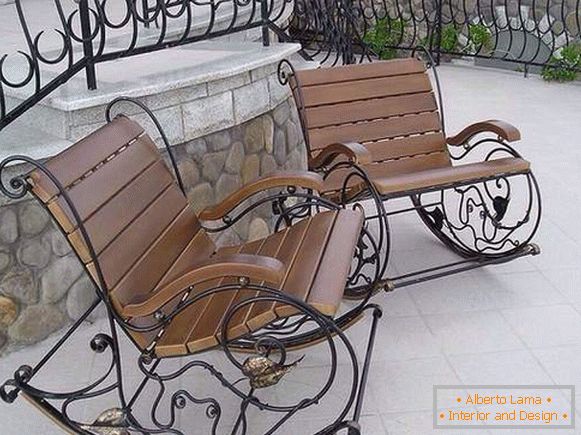 wrought-iron rocking chairs photo, photo 31