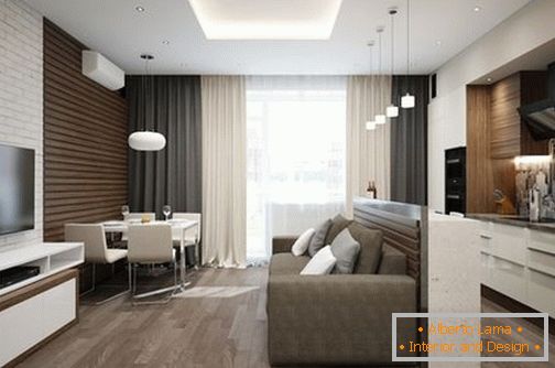 kitchen design living room, cover and furniture photo 16