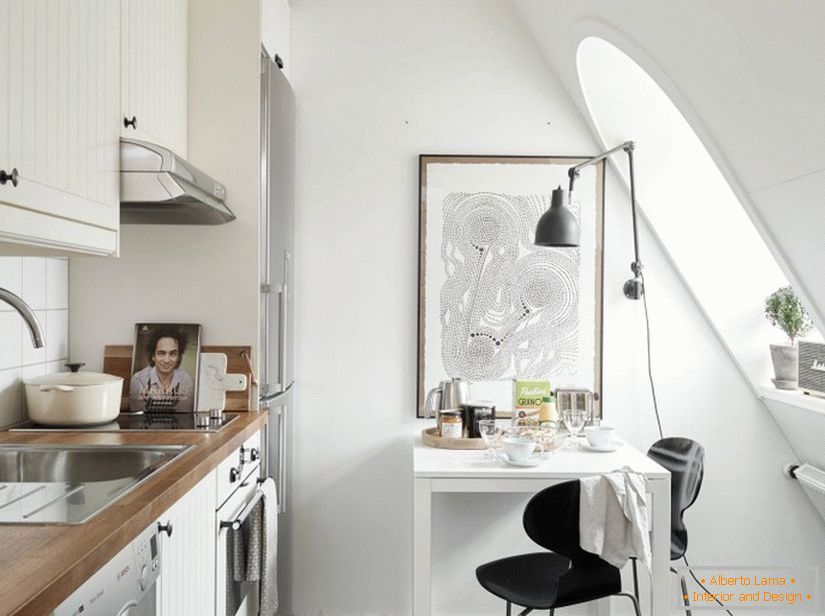 Kitchen area home in Sweden