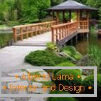 Japanese style in landscape design