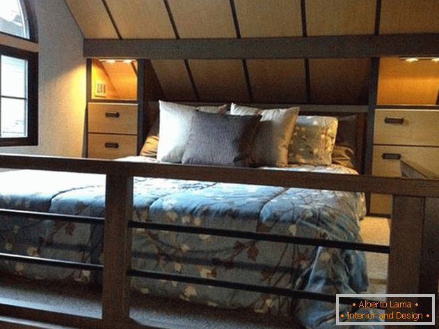 Bedroom in a small Japanese house