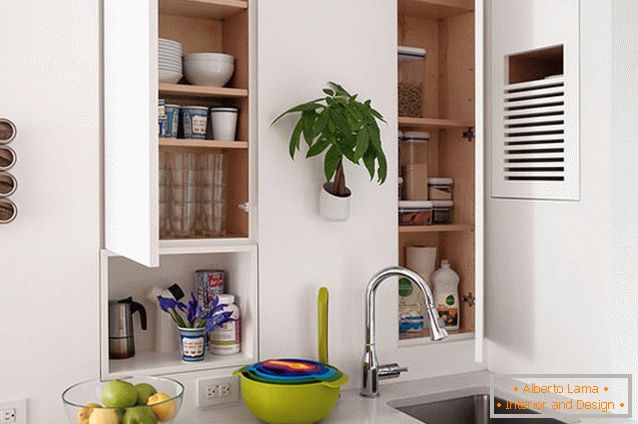 Kitchen multifunctional apartment-transformer in New York