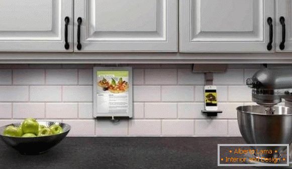 Kitchen design 2018 - high technology