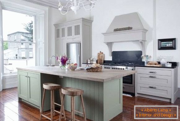 Stylish kitchen design 2018 photos - novelties of furniture