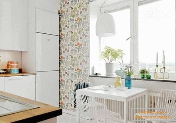 wallpaper washable for kitchen leroua, photo 61