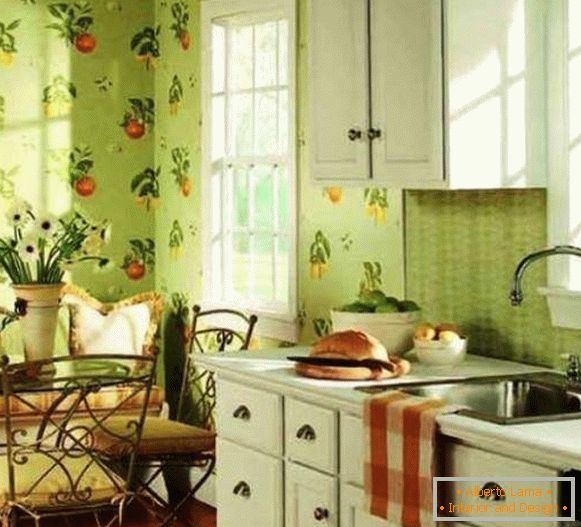buy wallpaper washable for the kitchen photo, photo 70