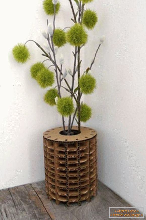 decorative branches for outdoor vases by their own hands, photo 46