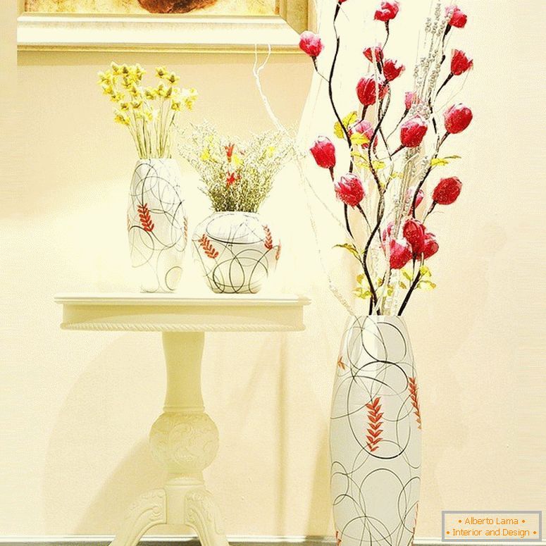 Set of vases for home