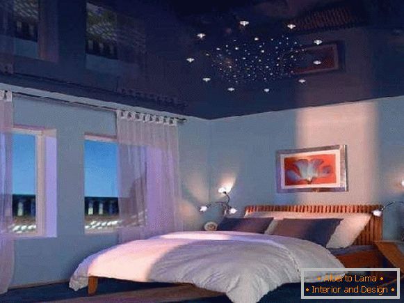 one-level stretch ceilings bedroom, photo 21