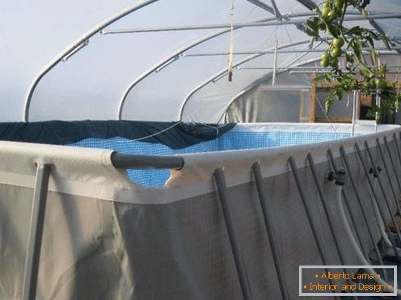 Covered frame pools - photo on the site