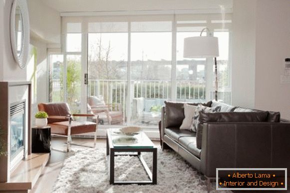 Carpet on the floor in a cozy living room