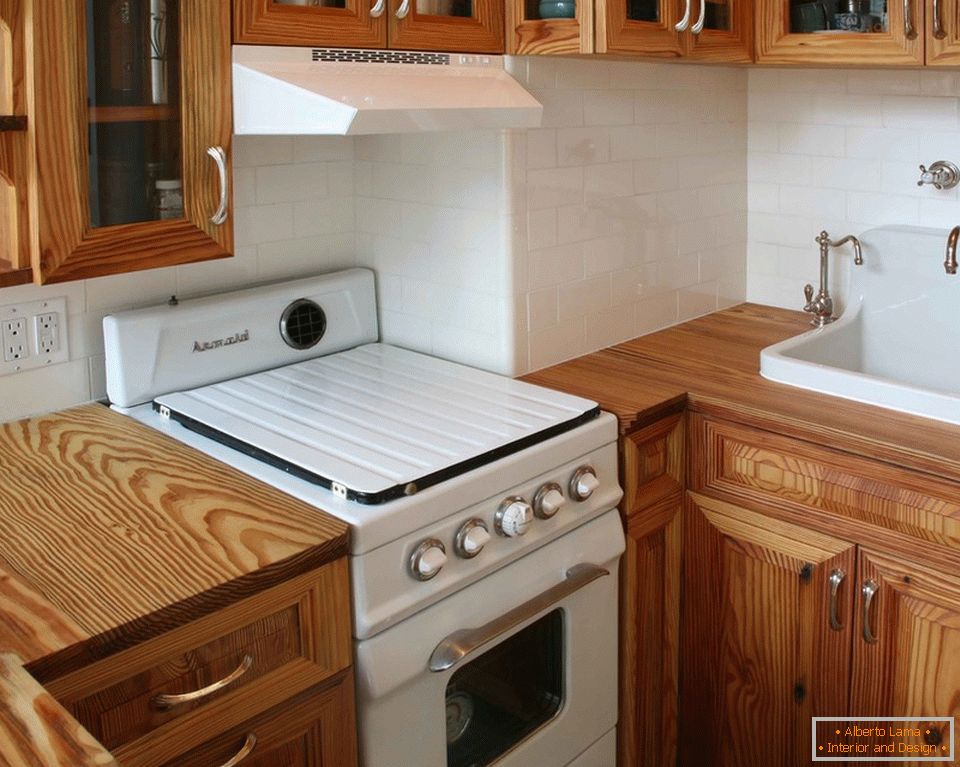 Cozy kitchen in vintage style