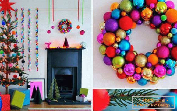 Neon decor for the New Year
