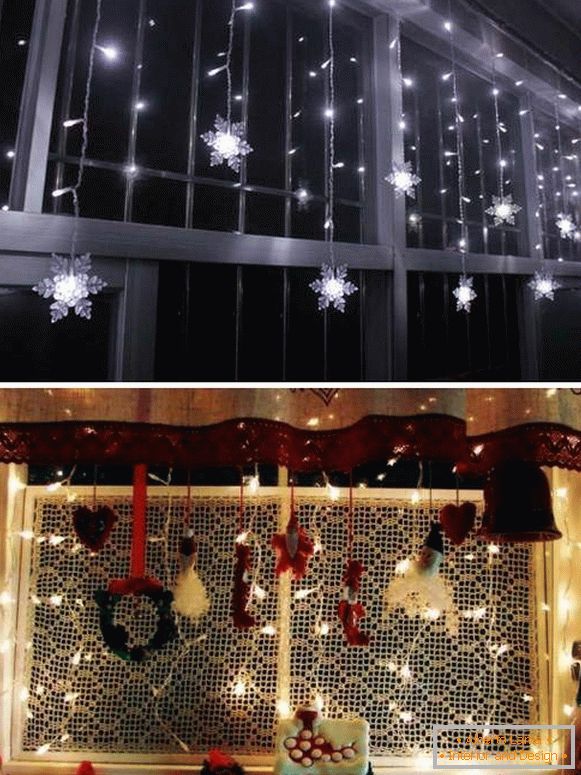 How can I use New Year's lights for the home