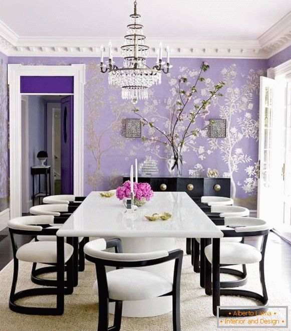 Beautiful dining table white