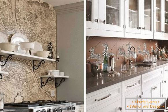 Examples of design kitchens wallpaper