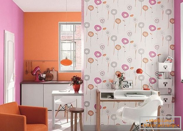 недорогие washable wallpaper for kitchenфото