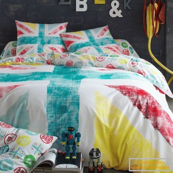 Colors of bed linen photo 12