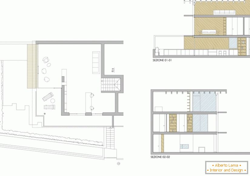 Layout of the third level of the mansion MP