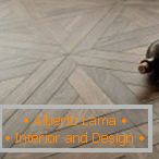 Forming a pattern from modular parquet