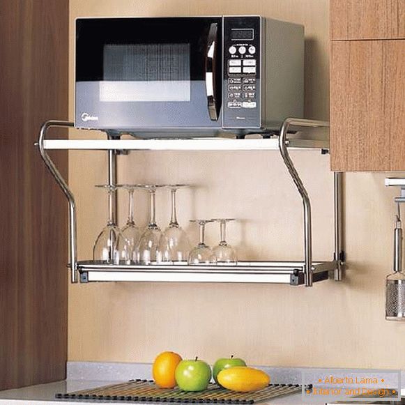 suspended shelf for microwave oven, photo 18