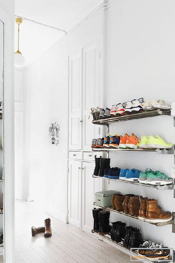 hanging shelf for shoes, photo 47