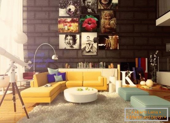 bright-decor-in-living room
