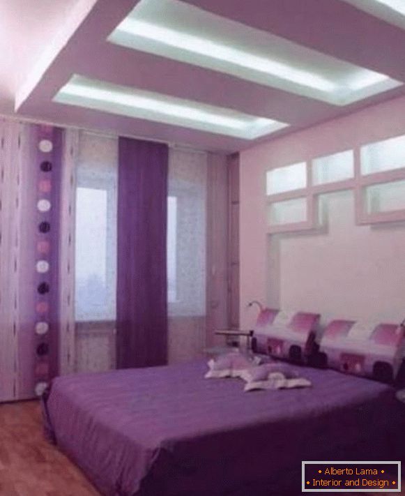 false ceiling in the bedroom photo, photo 32