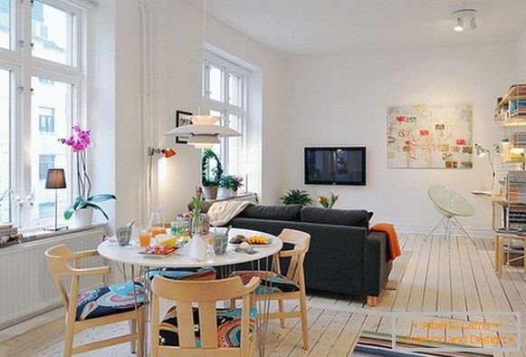 Design of a small studio apartment