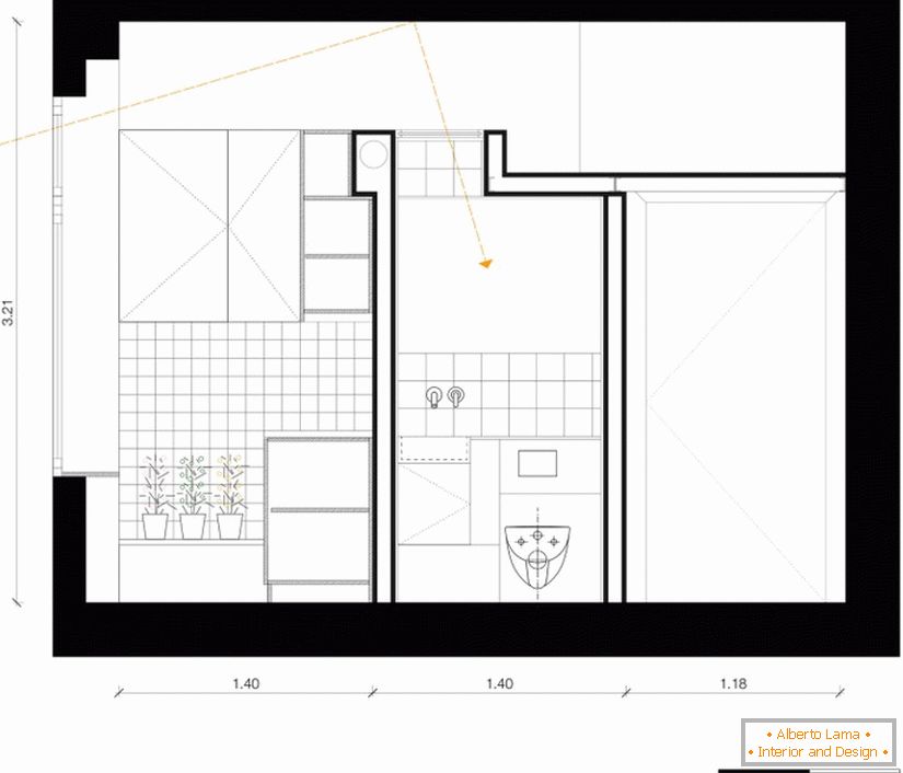 Bathroom layout