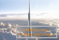 Project over the skyscraper Kingdom Tower from the Chicago firm AS + GG