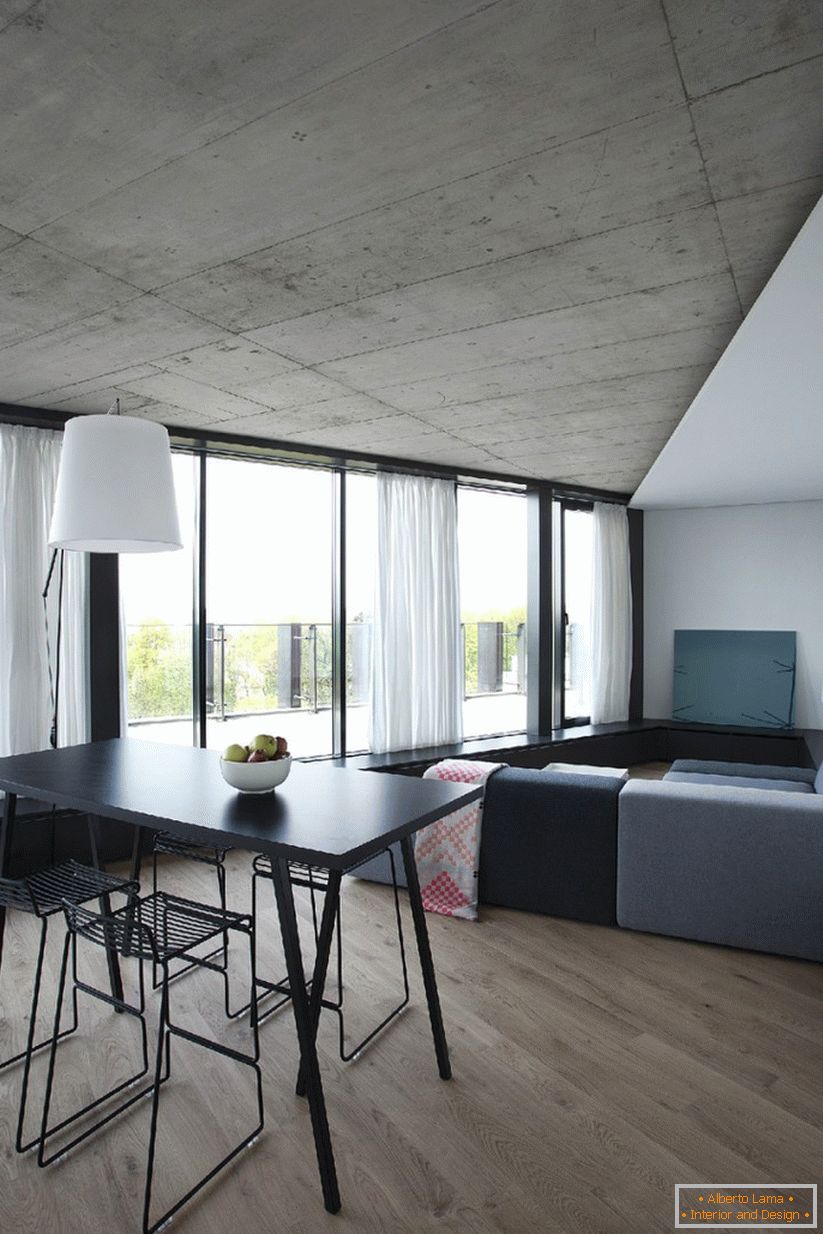 Interior design of the residence in Lithuania