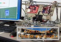 Prototype 3D printer for food printing