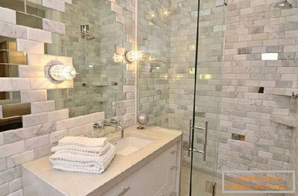 program of tile layout in the bathroom, photo 16