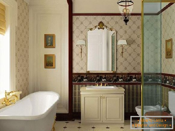 scheme of tile layout in the bathroom, photo 28