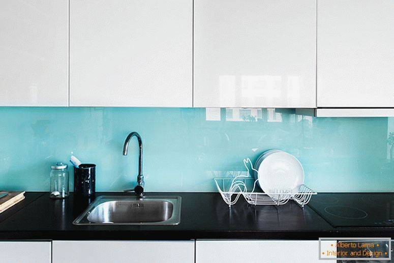 Kitchen of a small two-room apartment