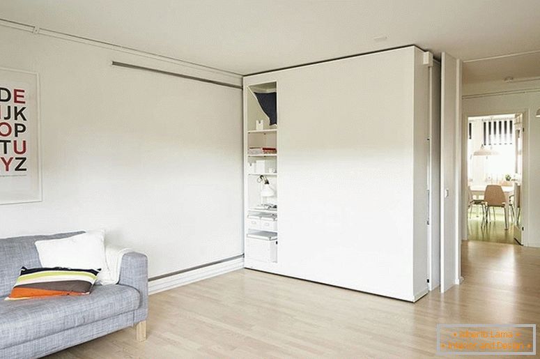 Transformable furniture for a small apartment