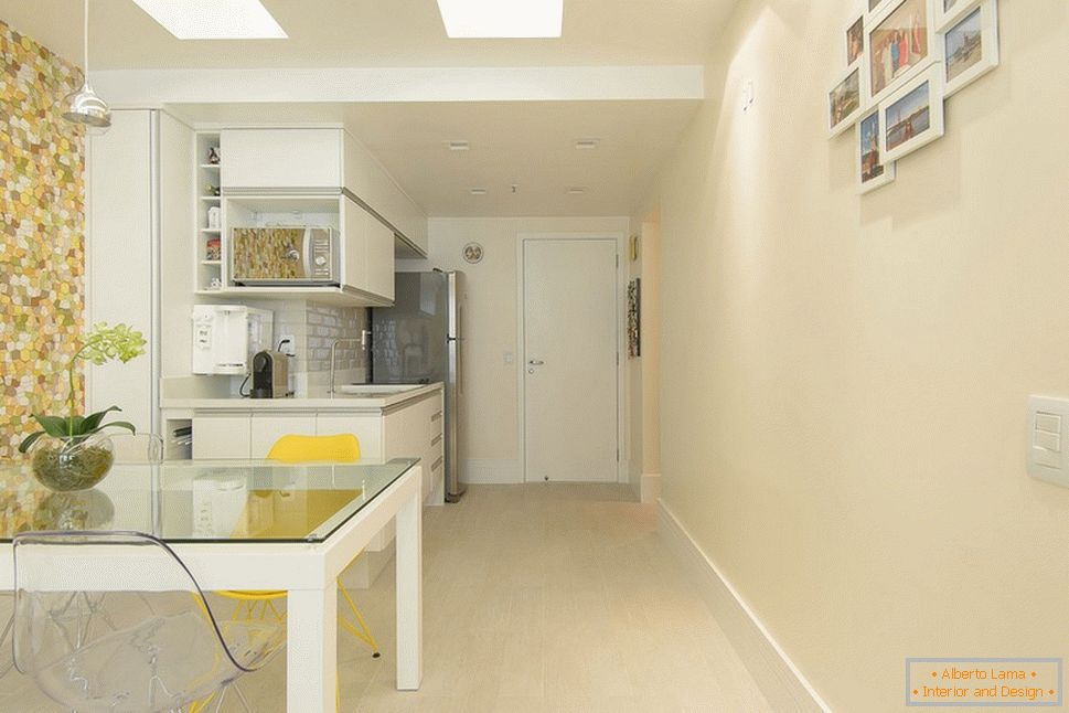 Kitchen of a small apartment in Copacabana