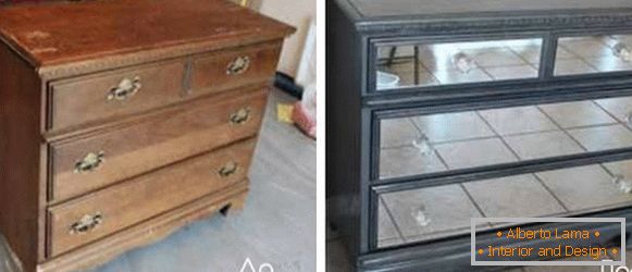 Restoration of Soviet furniture with my own hands before and after