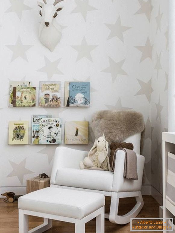 Children's reading corner