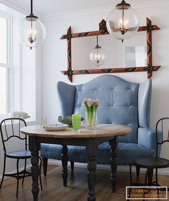 Dining room in classic style