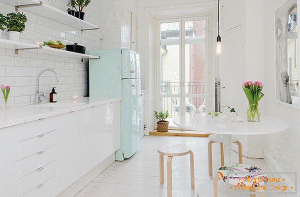 Kitchen in Scandinavian style