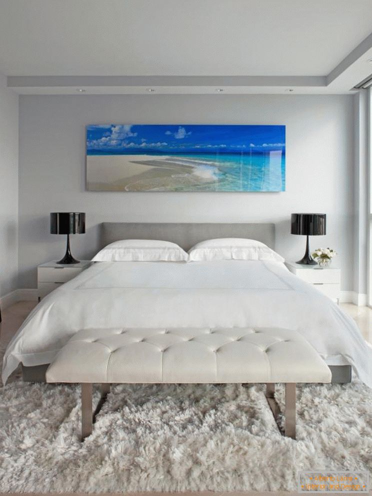 Stylish White Bedroom