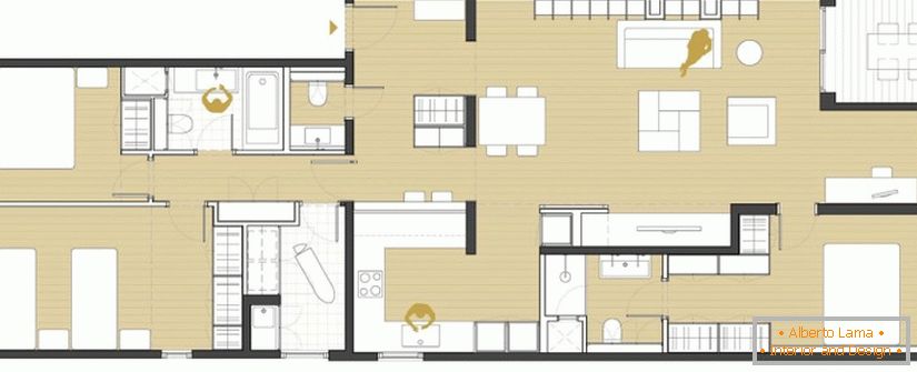 Apartment plan after