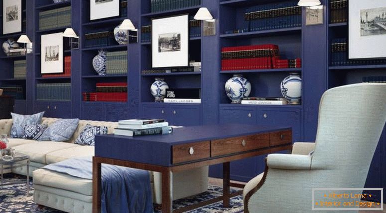 blue-living-room-with-writing-table