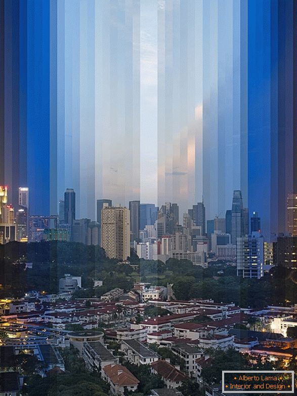 Through time - layered collages Fong Qi Wei
