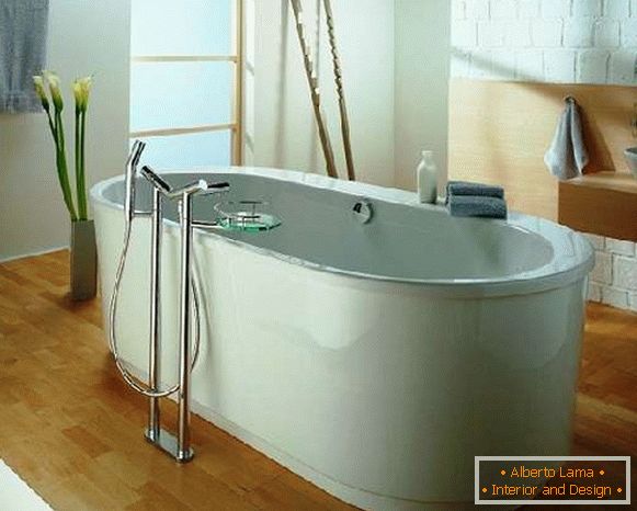 Bathtub faucet with shower, Picture 25