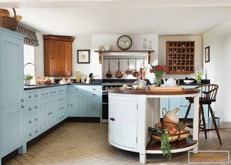 Rustic style in the kitchen