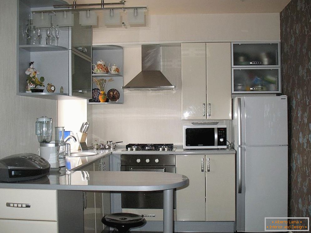 Small kitchen in Khrushchev